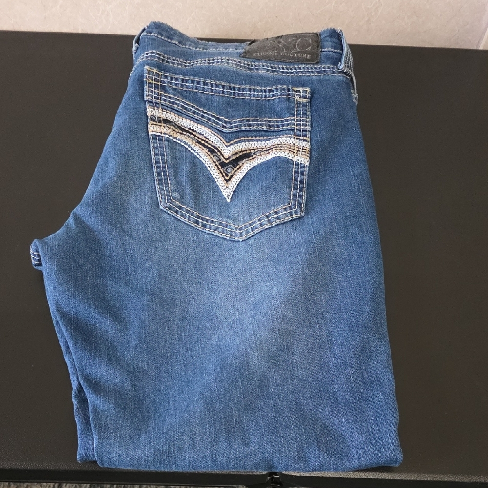 Classic Blue Bootcut Jeans for Men